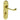 M Marcus - Carlisle Brass - Oakley Door Handles on Backplate - Bathroom - Pair; #finish_polished-brass