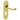M Marcus - Carlisle Brass - Oakley Door Handles on Backplate - Euro Lock - Pair; #finish_polished-brass