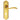 M Marcus - Carlisle Brass - Madrid Door Handles on Backplate - Lock - Pair; #finish_polished-brass