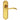 M Marcus - Carlisle Brass - Madrid Door Handles on Backplate - Latch - Pair; #finish_polished-brass