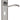 M Marcus - Carlisle Brass - Madrid Door Handles on Backplate - Long  - Lock - Pair; #finish_polished-chrome