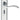 M Marcus - Carlisle Brass - Madrid Door Handles on Backplate - Long  - Bathroom - Pair; #finish_polished-chrome