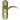 M Marcus - Carlisle Brass - Wentworth Door Handles on Backplate - Lock - Pair; #finish_florentine-bronze