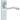 M Marcus - Carlisle Brass - Andros Door Handles on Backplate - Long - Latch - Pair; #finish_satin-chrome