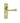 M Marcus - Carlisle Brass - Eden Door Handles on Backplate - Lock - Pair; #finish_pvd