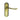 M Marcus - Carlisle Brass - Lytham Door Handles on Backplate - Lock - Pair; #finish_florentine-bronze