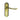 M Marcus - Carlisle Brass - Lytham Door Handles on Backplate - Lock - Pair; #finish_florentine-bronze