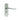 M Marcus - Carlisle Brass - Lytham Door Handles on Backplate - Bathroom - Pair; #finish_satin-/-polished-chrome-dual-finish
