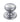 M Marcus - Carlisle Brass - Victorian Cabinet Handle - Knob - 38mm; #finish_polished-chrome
