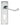 M Marcus - Carlisle Brass - Victorian Scroll Door Handles on Backplate - Euro Lock - Pair; #finish_polished-chrome