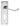 M Marcus - Carlisle Brass - Victorian Scroll Door Handles on Backplate - Euro Lock - Pair; #finish_polished-chrome