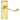 M Marcus - Carlisle Brass - Victorian Scroll Door Handles on Backplate - Short - Latch - Pair; #finish_polished-brass