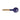 M Marcus - Carlisle Brass - Security Door Rack Bolt - Long Key; #finish_blue-nylon