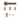Deanta - Deanta - Delphi Complete Door Pack - Latch Door - 3" Hinges; #finish_antique-brass