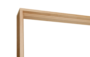 LPD Doors - Unfinished oak internal door lining with clean lines and traditional design.; #finish_unfinished-oak