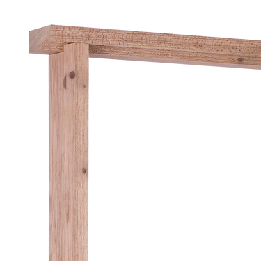 LPD Doors - Traditional redwood door lining with clean lines and unfinished surface.; #finish_unfinished-redwood