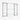 Deanta - Deanta - Double Pocket Door Kit with Flush Pull Handles - 100mm Depth - For 78 x 30 inch Doors; #finish_white-&-satin-chrome