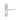 M Marcus - Manital - Ibra Door Handles on Backplate - Euro Lock - Pair; #finish_satin-chrome