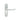 M Marcus - Manital - Ibra Door Handles on Backplate - Euro Lock - Pair; #finish_satin-chrome