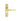 M Marcus - Manital - Ibra Door Handles on Backplate - Euro Lock - Pair; #finish_polished-brass