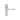 M Marcus - Manital - Ibra Door Handles on Backplate - Latch - Pair; #finish_satin-chrome