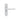 M Marcus - Manital - Ibra Door Handles on Backplate - Bathroom - Pair; #finish_satin-chrome