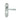 M Marcus - Manital - Astro Door Handles on Backplate - Euro Lock - Pair; #finish_polished-chrome