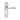 M Marcus - Manital - Astro Door Handles on Backplate - Euro Lock - Pair; #finish_satin-chrome