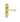 M Marcus - Manital - Astro Door Handles on Backplate - Bathroom - Pair; #finish_polished-brass