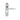 M Marcus - Manital - Lilla Door Handles on Backplate - Euro Lock - Pair; #finish_polished-chrome