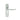 M Marcus - Manital - Lilla Door Handles on Backplate - Euro Lock - Pair; #finish_satin-chrome