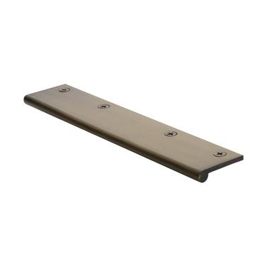 M Marcus - Heritage Brass - Edge Pull Cabinet Handle - 200mm; #finish_antique-brass