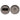 M Marcus - Heritage Brass - Round Bathroom Turn & Release - ERD7030; #finish_matt-bronze