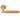 M Marcus - Carlisle Brass - Terazzo Door Handles on Rose - Pair; #finish_satin-brass
