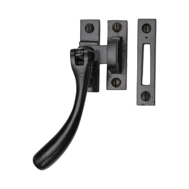 M Marcus - M.Marcus Architectural Hardware - Black Iron Casement Window Fastener; #finish_matt-black