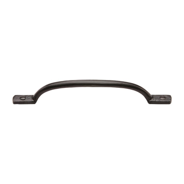 M Marcus - M.Marcus Architectural Hardware - Black Iron Sash Pull Handle - 203mm; #finish_matt-black