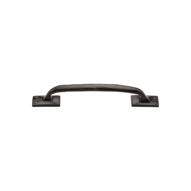 M Marcus - M.Marcus Architectural Hardware - Black Iron Offset Cabinet Pull - 210mm; #finish_matt-black