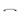 M Marcus - M.Marcus Architectural Hardware - Black Iron Offset Cabinet Pull - 260mm; #finish_matt-black