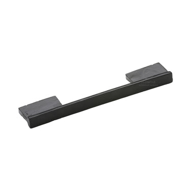 M Marcus - M.Marcus Architectural Hardware - Black Iron Anvil Cabinet Pull Handle - Bar - 160mm CTC; #finish_matt-black