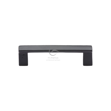 M Marcus - M.Marcus Architectural Hardware - Black Iron Anvil Cabinet Pull Handle - Bar - 96mmm CTC; #finish_matt-black