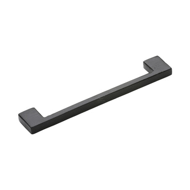 M Marcus - M.Marcus Architectural Hardware - Black Iron Metro Cabinet Pull Handle - Bar - 160mm CTC; #finish_matt-black
