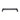 M Marcus - M.Marcus Architectural Hardware - Black Iron Curved D Shaped Cabinet Pull Handle - 160mm CTC; #finish_matt-black