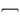 M Marcus - M.Marcus Architectural Hardware - Black Iron Curved D Shaped Cabinet Pull Handle - 192mm CTC; #finish_matt-black