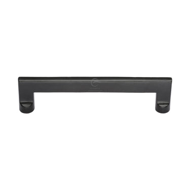 M Marcus - M.Marcus Architectural Hardware - Apollo Cabinet Pull Handle - Rustic Iron - 160mm CTC; #finish_matt-black