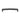 M Marcus - M.Marcus Architectural Hardware - Black Iron Arched Cabinet Pull Handle - Bar - 160mm CTC; #finish_matt-black