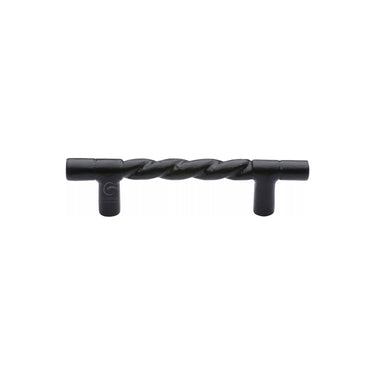 M Marcus - M.Marcus Architectural Hardware - Rope Pull Handle - 8"; #finish_matt-black