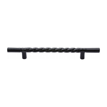 M Marcus - M.Marcus Architectural Hardware - Rope Pull Handle - 18"; #finish_matt-black