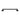 M Marcus - M.Marcus Architectural Hardware - Black Iron Traditional Cabinet Pull Handle - Bar - 192mm CTC; #finish_matt-black