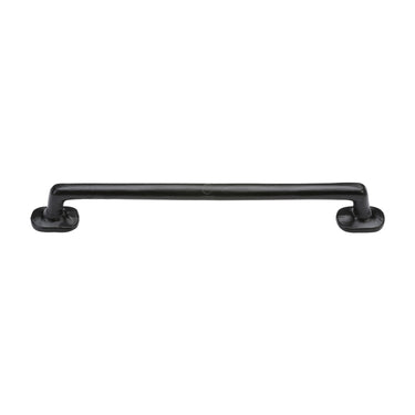 M Marcus - M.Marcus Architectural Hardware - Black Iron Traditional Cabinet Pull Handle - Bar - 192mm CTC; #finish_matt-black