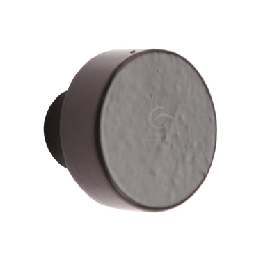 M Marcus - M.Marcus Architectural Hardware - Black Iron Helios Cabinet Knob - 38mm; #finish_matt-black